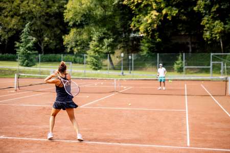 Tennis.Dame.Aufschlag